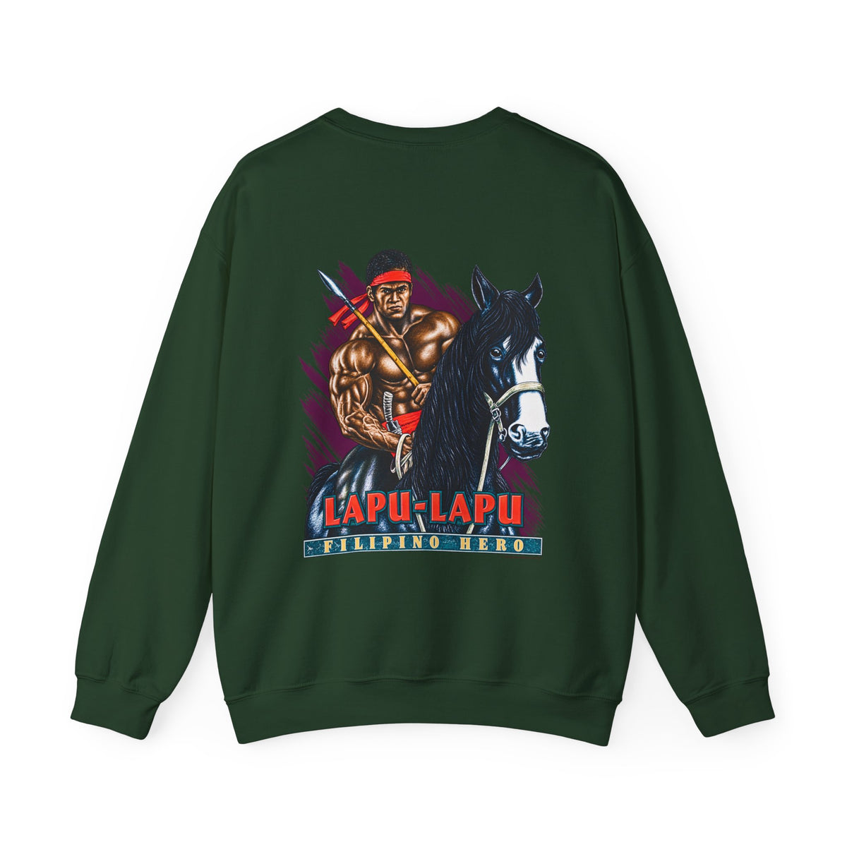 Filipino Strength Lapu-Lapu Filipino Hero Unisex Heavy Blend™ Crewneck Sweatshirt