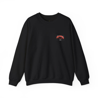 Chamorro Warrior Guam The Champions Of The Land Unisex Heavy Blend™ Crewneck Sweatshirt