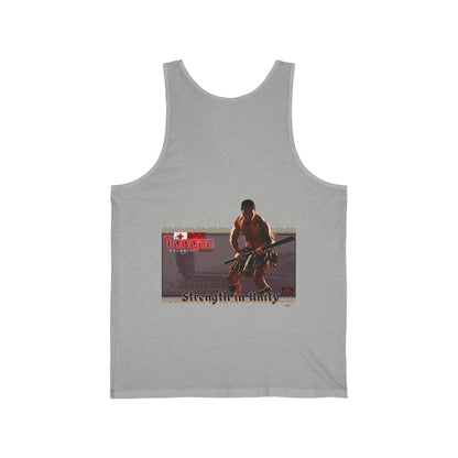 Local Strength Tongan Strength Malohi Stregnth in Unity Unisex Jersey Tank