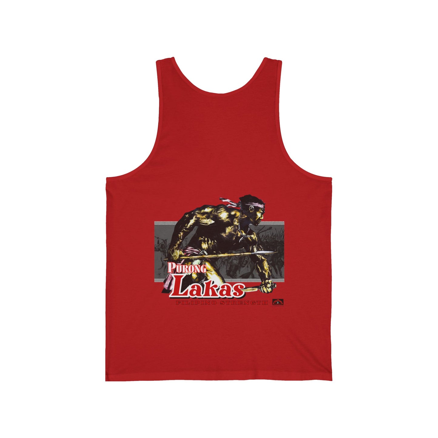 Filipino Strength Purong Lakas Filipino Strength Unisex Jersey Tank