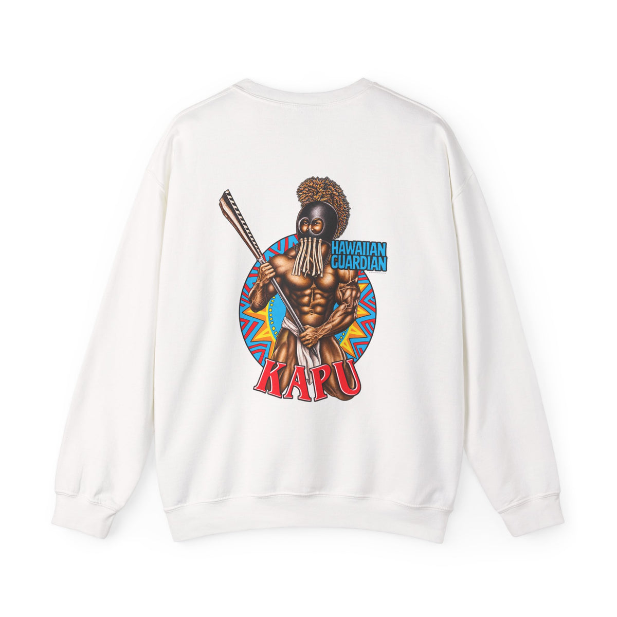 Hawaiian Strength Kapu Hawaiian Guardian Unisex Heavy Blend™ Crewneck Sweatshirt