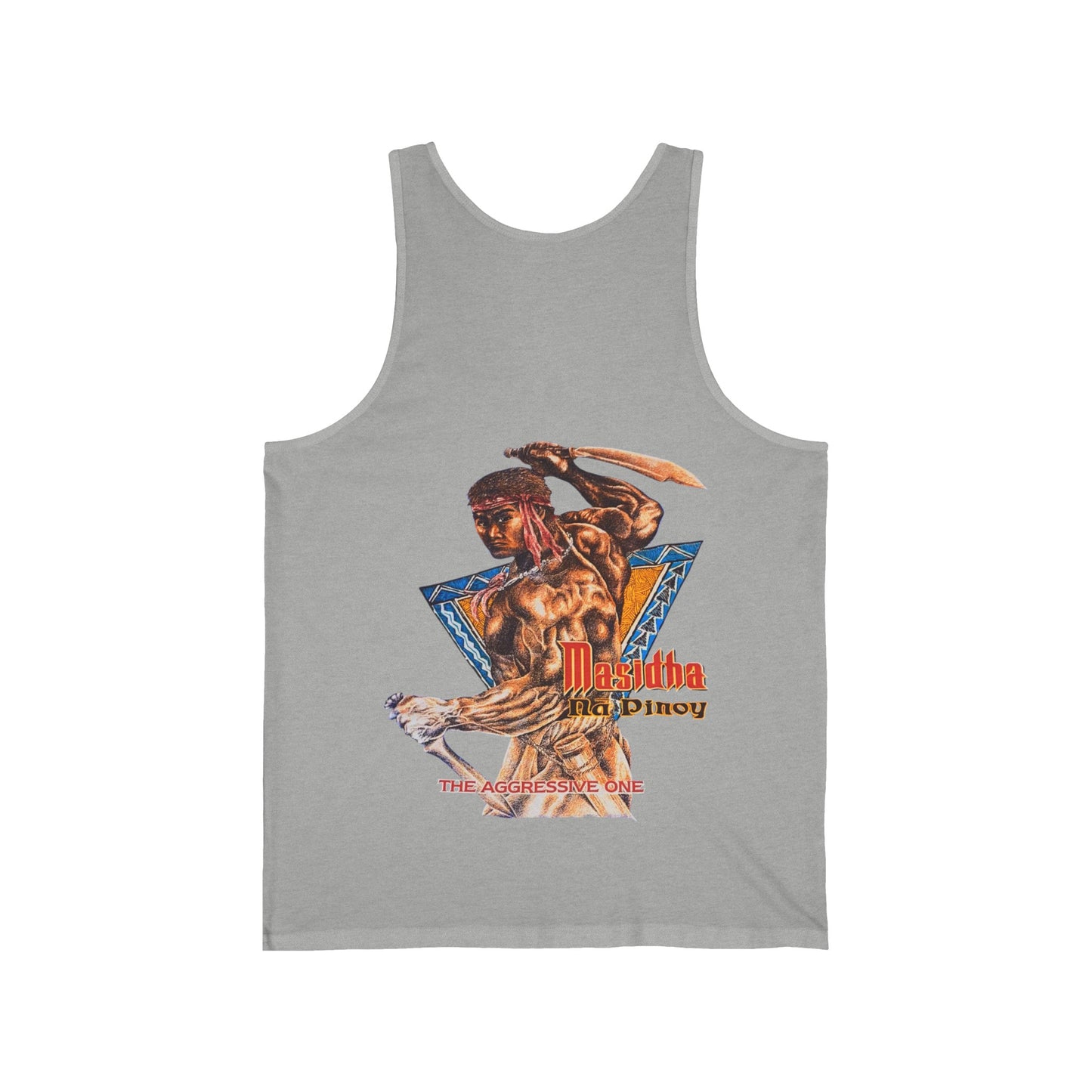 Filipino Strength Masidha na Pinoy The Aggressive One Vintage Design 90s New Print Unisex Jersey Tank