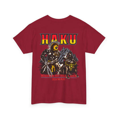 Hawaiian Strength Haku Master of the Land Hawaii Vintage Design 90s New Print Unisex Heavy Cotton Tee