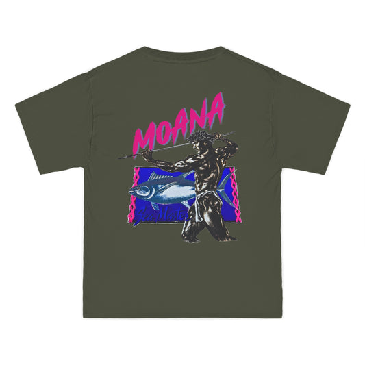 Hawaiian Strength Moana Sea Master Vintage Design 90s New Print Beefy-T®  Short-Sleeve T-Shirt