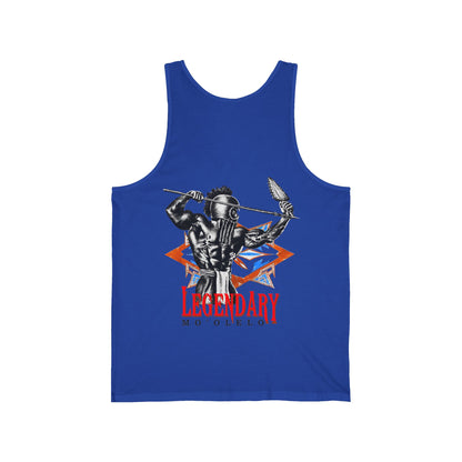 Hawaiian Strength Legendary Mo'olelo Vintage 90s Design New Print Unisex Jersey Tank