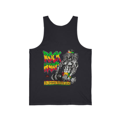 Jawaiian Strength Rock Hard The Original Reggae Style Vintage 90s Design New Print Unisex Jersey Tank