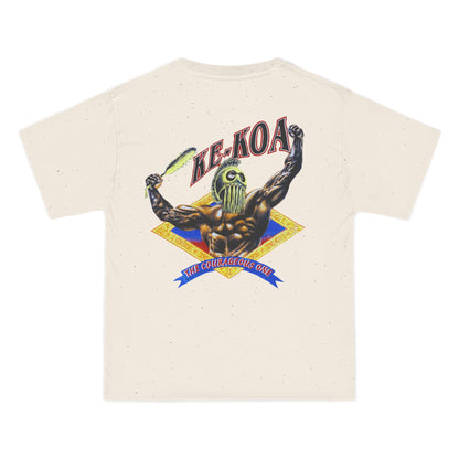 Hawaiian Strength The Courageous One Ke-Koa Vintage Design 90s New Print Beefy-T®  Short-Sleeve T-Shirt