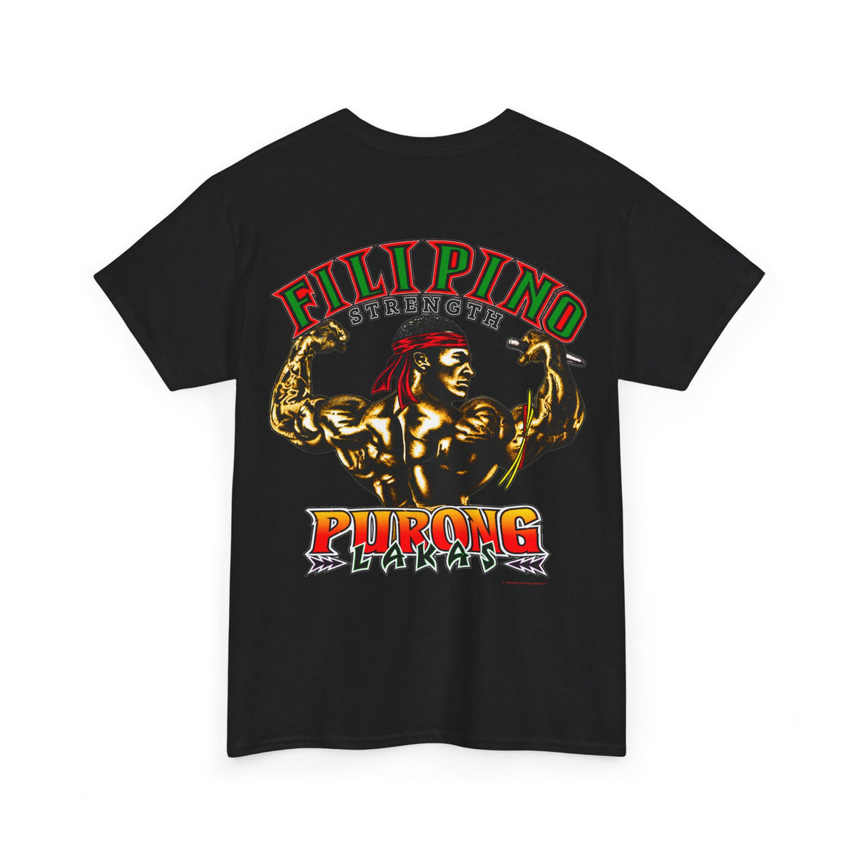 Filipino Strength Purong Lakas Unisex Heavy Cotton Tee