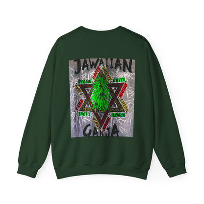 Jawaiian Strength Jawaiian Ganja Vintage Design 90s New Print Unisex Heavy Blend™ Crewneck Sweatshirt