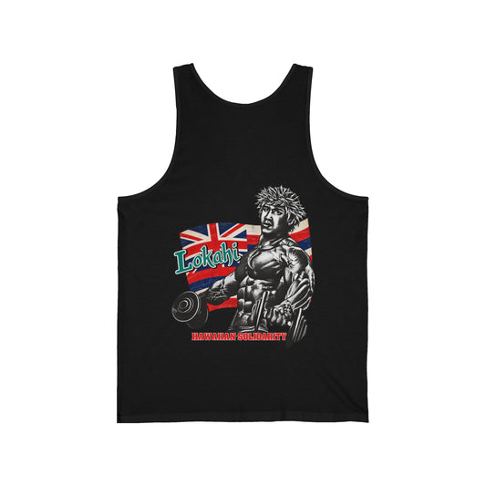 Hawaiian Strength Lokahi Hawaiian Solidarity Unisex Jersey Tank