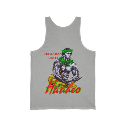 Hawaiian Strength Hawaiian Unity Haakeo Vintage Design 90s New Print Unisex Jersey Tank