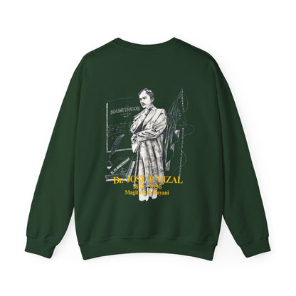 Filipino Strength Dr Jose Rizal Magiting na Bayani Vintage Design 90s New Print Unisex Heavy Blend™ Crewneck Sweatshirt