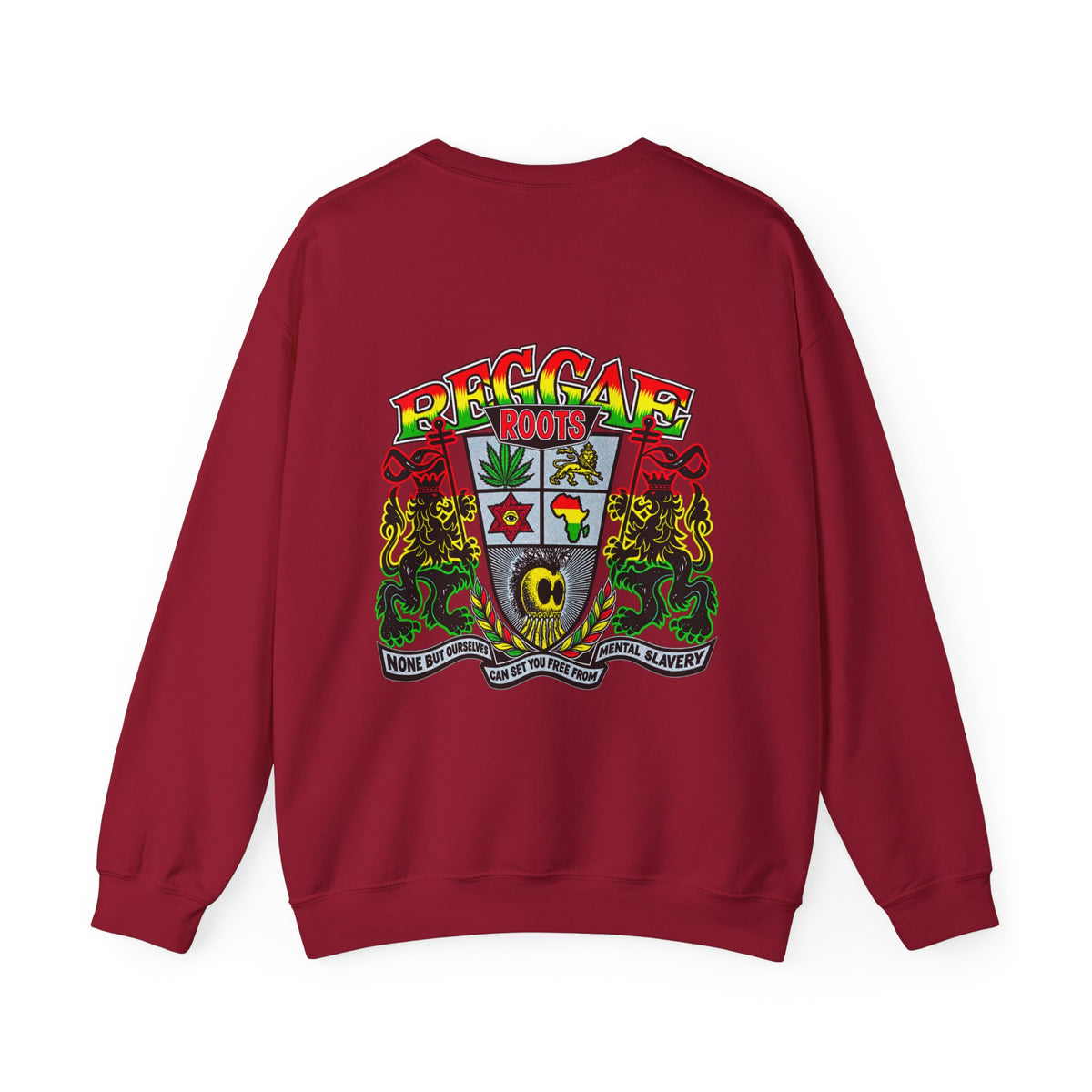Jawaiian Strength Reggae Roots Unisex Heavy Blend™ Crewneck Sweatshirt