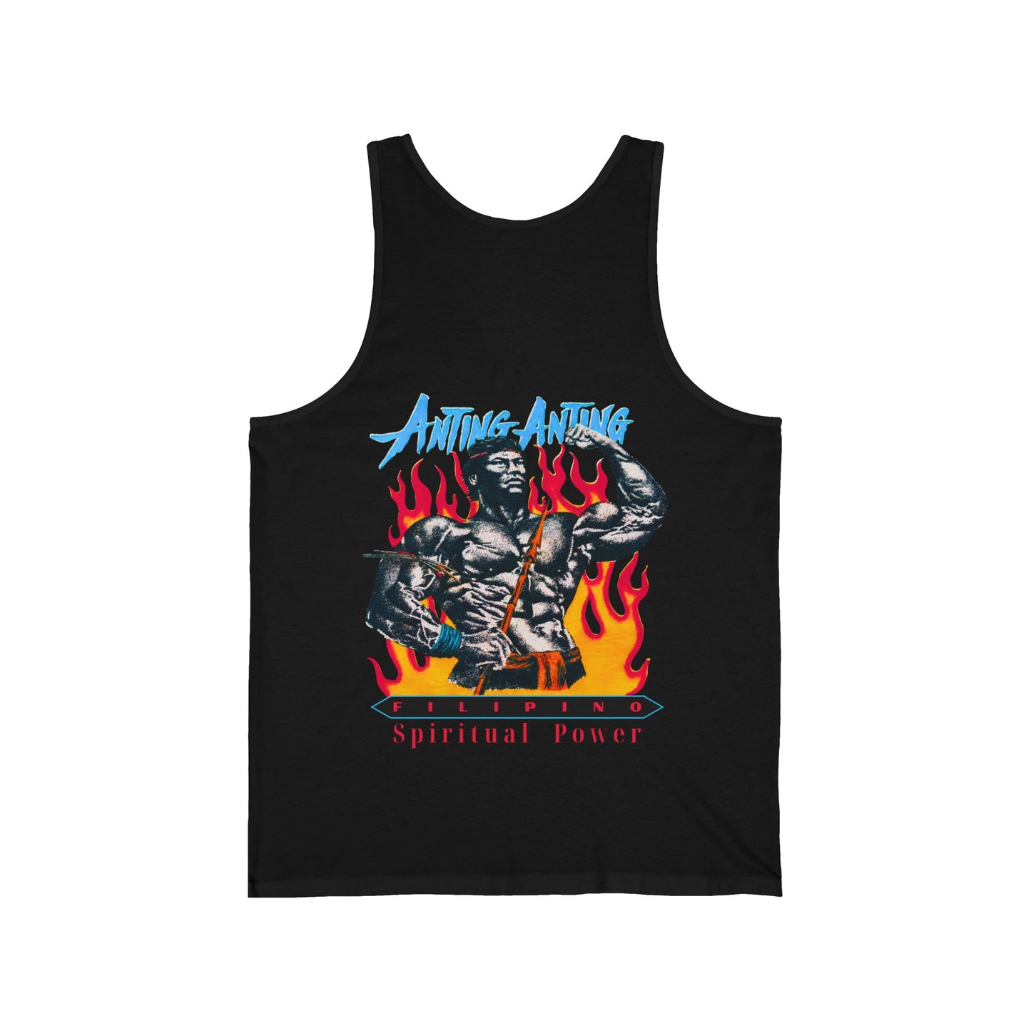 Filipino Strength Anting Anting Vintage Designs 90s New Print Unisex Jersey Tank