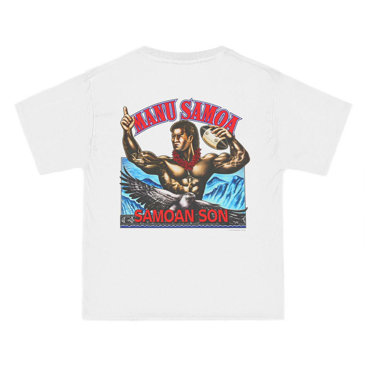 Samoan Strength Manu Samoa Samoan Son Beefy-T®  Short-Sleeve T-Shirt