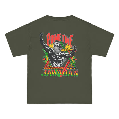 Jawaiian Strength Prime Time Jawaiian Vintage Design 90s New Print Beefy-T®  Short-Sleeve T-Shirt