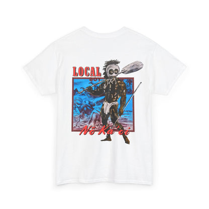 Hawaiian Strength Local Boy No Ka'oi Vintage Design 90s New Print T-shirt Unisex Heavy Cotton Tee