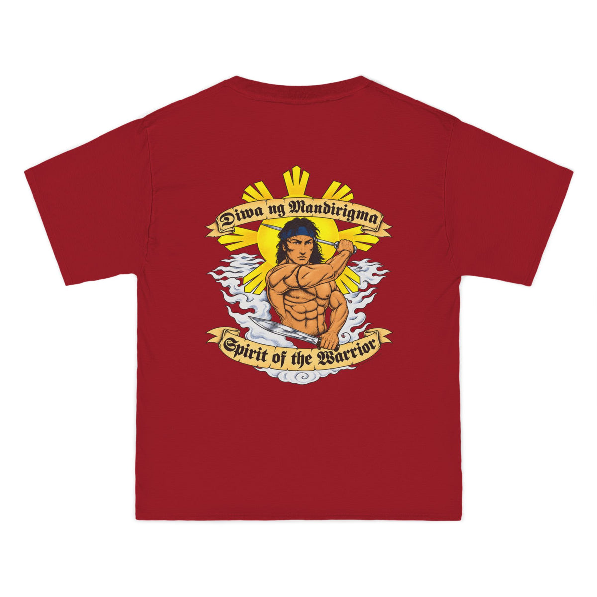 Filipino Strength Spirit of the Warrior Diwa ng Mandirigma Beefy-T®  Short-Sleeve T-Shirt