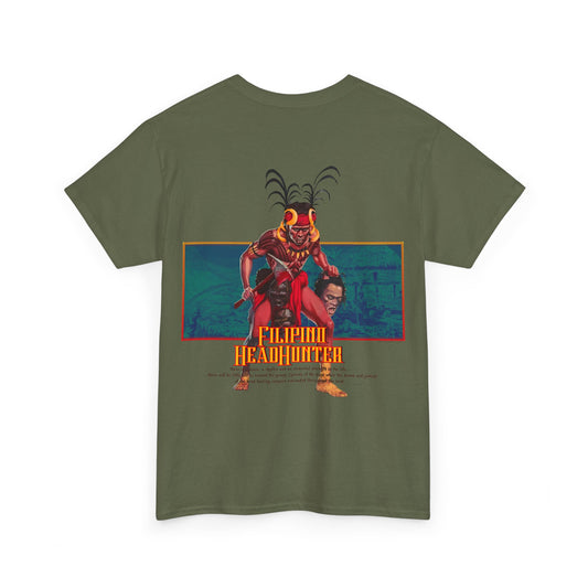 Filipino Strength Filipino HeadHunter Unisex Heavy Cotton Tee