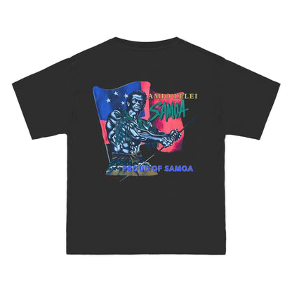 Samoan Strength Proud of Samoa Amio Lelei Vintage Design 90s New Print Beefy-T®  Short-Sleeve T-Shirt