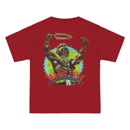 Hawaiian Strength Mana Piha Vintage Design 90s New Print Beefy-T®  Short-Sleeve T-Shirt
