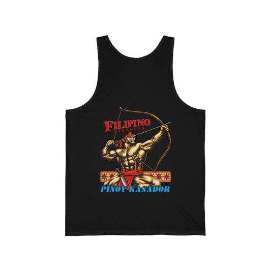 Filipino Strength Pinoy Kasador Unisex Jersey Tank