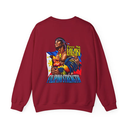 Filipino Strength Pinoy na Lalaki Unisex Heavy Blend™ Crewneck Sweatshirt