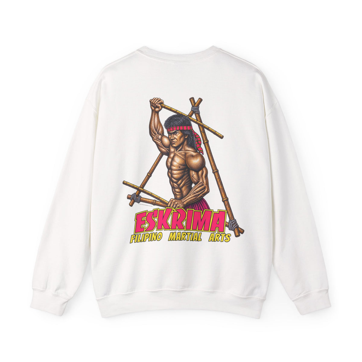 Filipino Strength Eskrima Filipino Martial Arts Unisex Heavy Blend™ Crewneck Sweatshirt