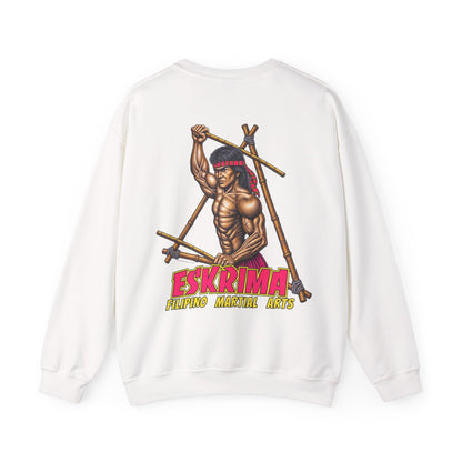 Filipino Strength Eskrima Filipino Martial Arts Unisex Heavy Blend™ Crewneck Sweatshirt