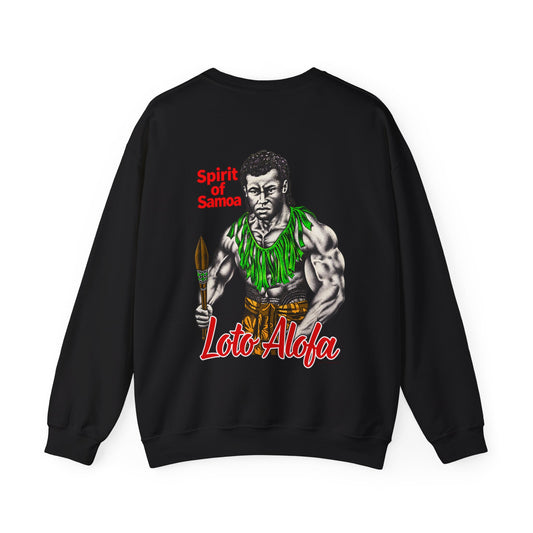 Samoan Strength Spirit of Samoa Loto Alofa Unisex Heavy Blend™ Crewneck Sweatshirt