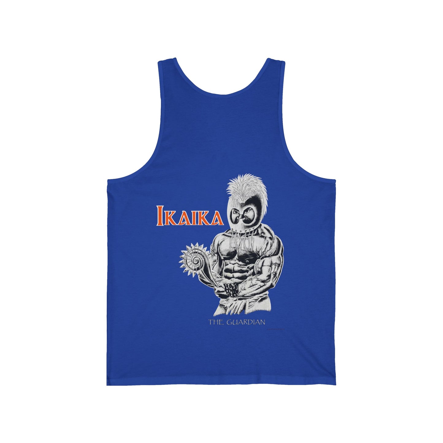 Hawaiian Strength Ikaika The Guardian Vintage Design 90s New Print Unisex Jersey Tank