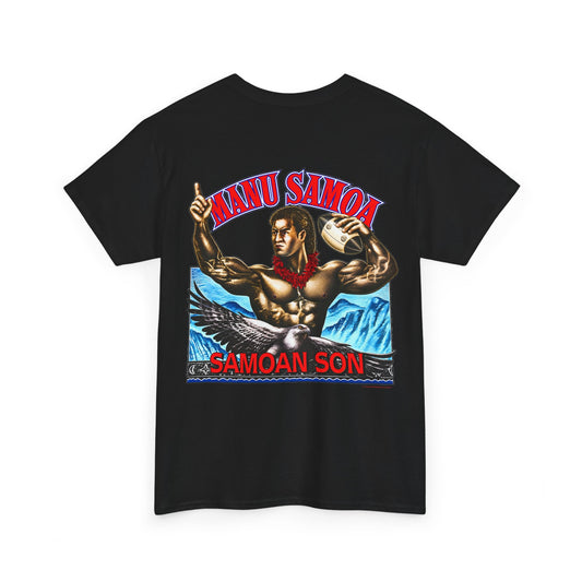 Samoan Strength Manu Samoa Samoan Son Unisex Heavy Cotton Tee