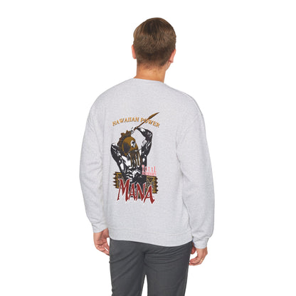 Hawaiian Strength Hawaiian Power Mana Total Sovereignty Vintage Design 90s New Print Unisex Heavy Blend™ Crewneck Sweatshirt