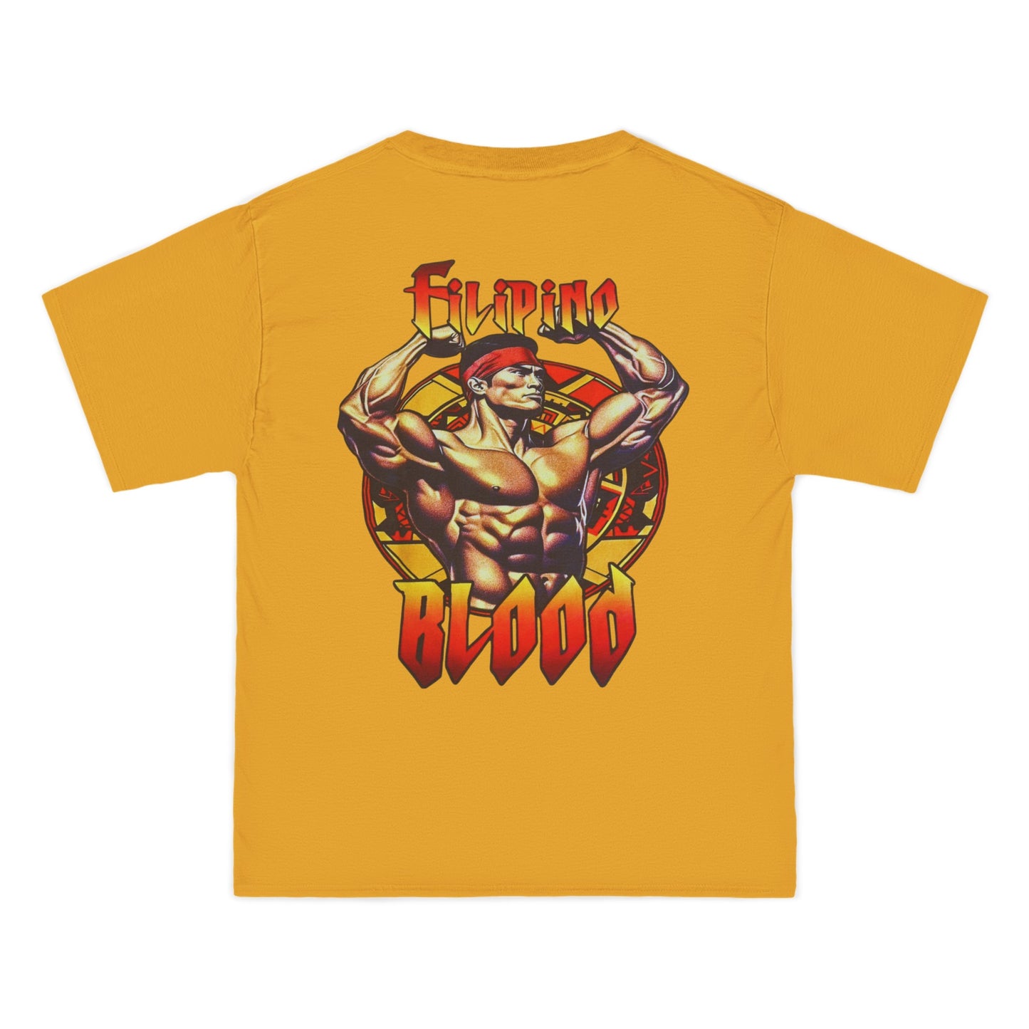 Filipino Strength Filipino Blood Vintage Design 90s New Print Beefy-T®  Short-Sleeve T-Shirt