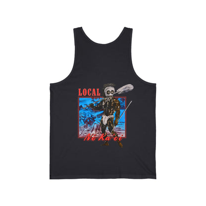 Hawaiian Strength Local Boy No Ka'oi Vintage Design 90s New Print Unisex Jersey Tank