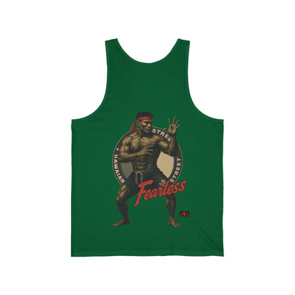 FIlipino Strength Fearless Hawaiian Street Vintage 90s Design New Print Unisex Jersey Tank
