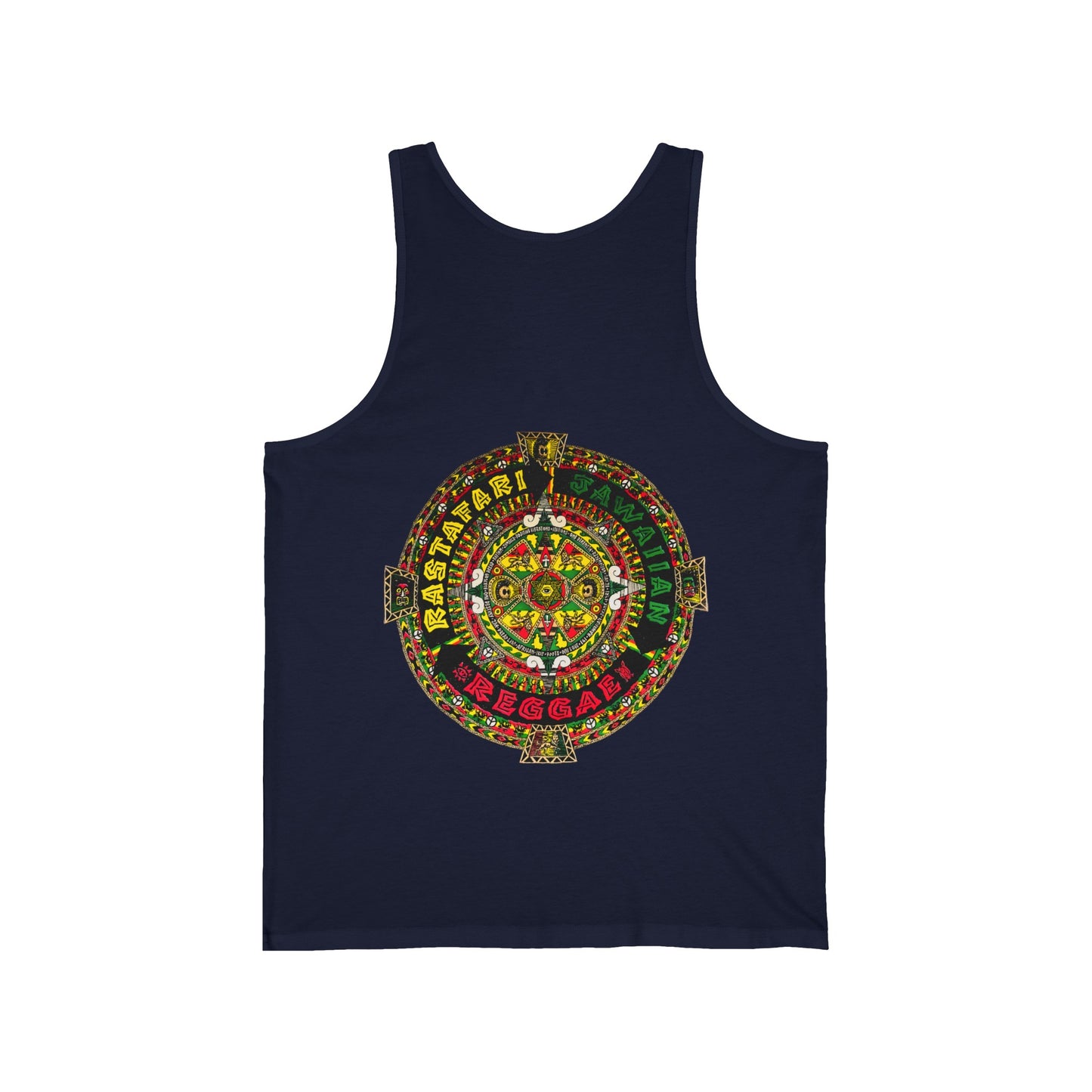 Jawaiian Strength Rastafari Jawaiian Reggae Vintage Design 90s New Print Unisex Jersey Tank