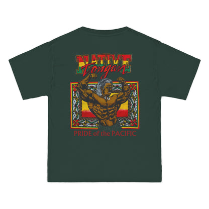 Local Strength Native Tongan Pride of the Pacific Vintage Designs 90s New Print Beefy-T®  Short-Sleeve T-Shirt