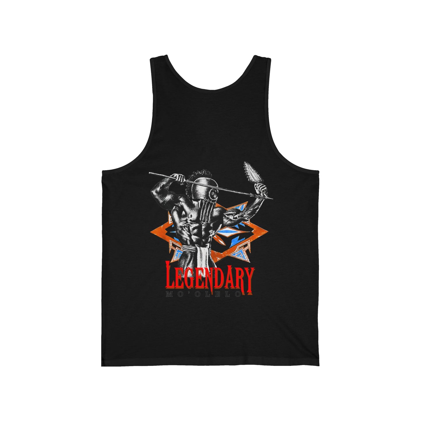 Hawaiian Strength Legendary Mo'olelo Vintage 90s Design New Print Unisex Jersey Tank