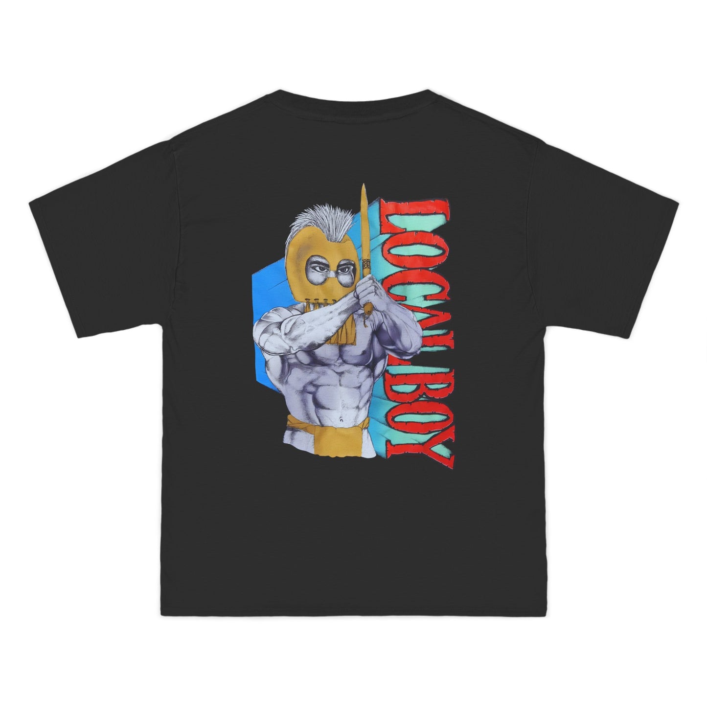 Hawaiian Strength Local Boy Vintage Design 90s New Print Beefy-T®  Short-Sleeve T-Shirt
