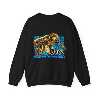 Hawaiian Strength Mana Possessing the Divine Power Unisex Heavy Blend™ Crewneck Sweatshirt