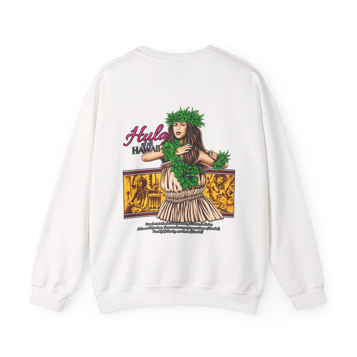 Hawaiian Strength Hula of all Hawaii Unisex Heavy Blend™ Crewneck Sweatshirt