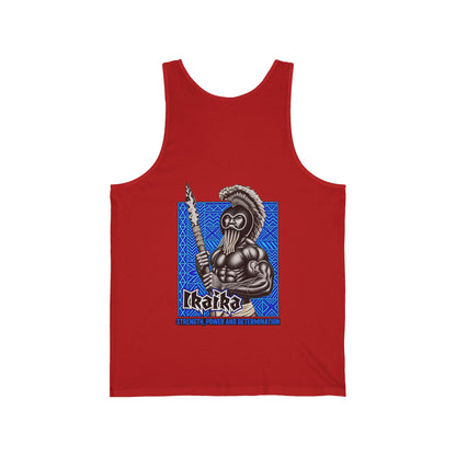 Hawaiian Strength Ikaika Strength Power and Determination Unisex Jersey Tank