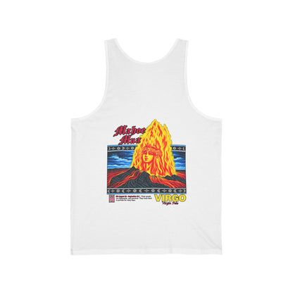 Hawaiian Strength Mahoe Mua Virgo Virgin Pele Unisex Jersey Tank