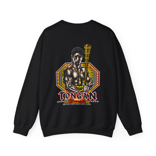 Local Strength Tongan Strength Brought Forth From Native Lands Unisex Heavy Blend™ Crewneck Sweatshirt