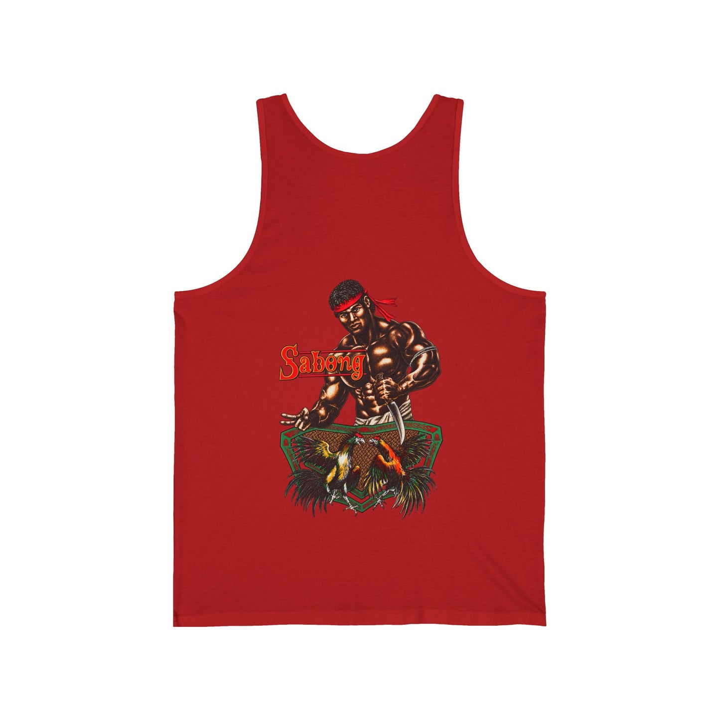 Filipino Strength Sabong Unisex Jersey Tank