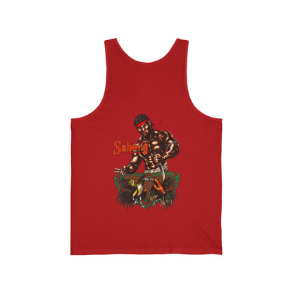 Filipino Strength Sabong Unisex Jersey Tank