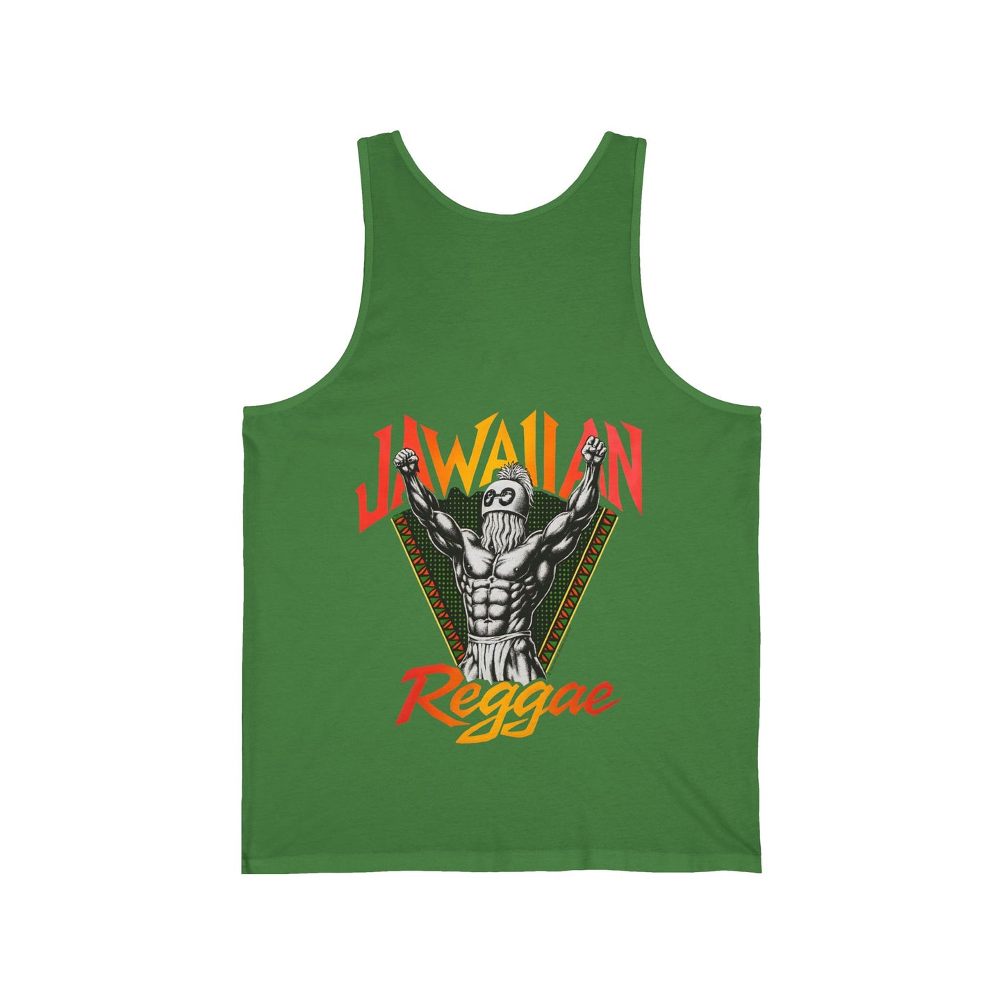 Jawaiian Strength Jawaiian Reggae Vintage Design 90s New Print Unisex Jersey Tank