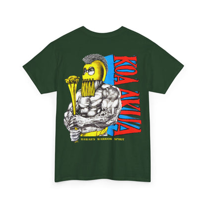Hawaiian Strength Koa Akua Hawaii's Warrior Spirit Vintage Design 90s New Print T-shirt Unisex Heavy Cotton Tee