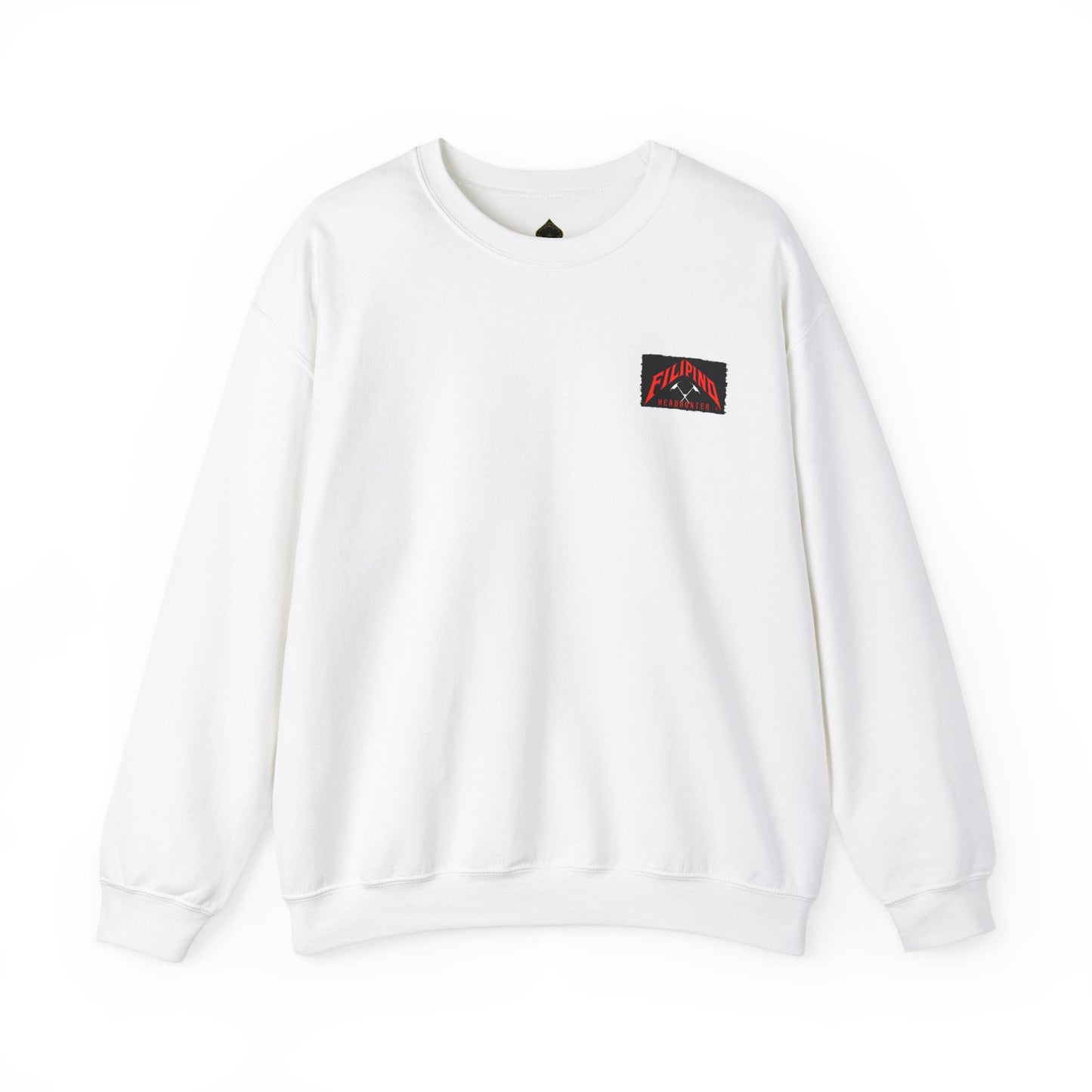 Filipino Strength Filipino Headhunter Igorot Warrior Unisex Heavy Blend™ Crewneck Sweatshirt